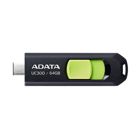 ADATA | FlashDrive | UC300 | 64 GB | USB 3.2 Gen 1 | Black
